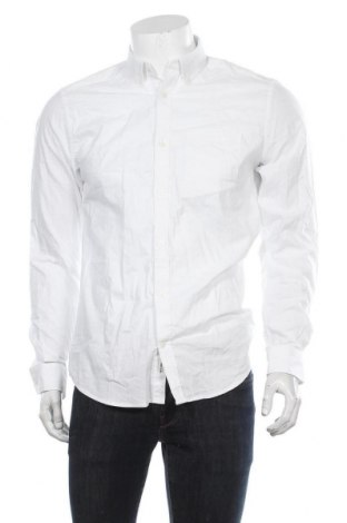 Ανδρικό πουκάμισο Only & Sons, Μέγεθος M, Χρώμα Λευκό, Βαμβάκι, Τιμή 21,44 €