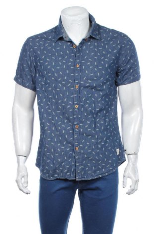 Ανδρικό πουκάμισο Originals By Jack & Jones, Μέγεθος L, Χρώμα Μπλέ, Βαμβάκι, Τιμή 14,85 €