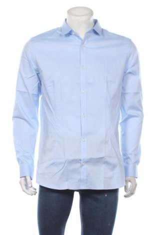 Pánska košeľa  Premium By Jack & Jones, Veľkosť XL, Farba Modrá, 98% bavlna, 2% elastan, Cena  24,79 €