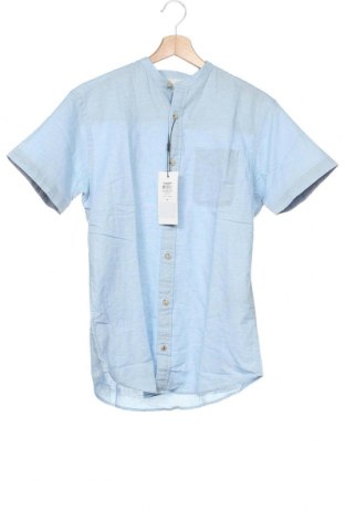 Pánská košile  Premium By Jack & Jones, Velikost XS, Barva Modrá, 71% bavlna, 29% len, Cena  513,00 Kč