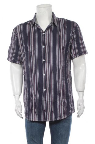 Ανδρικό πουκάμισο SHEIN, Μέγεθος XXL, Χρώμα Μπλέ, 90% πολυεστέρας, 10% βαμβάκι, Τιμή 15,41 €