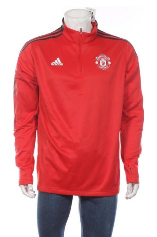 Ανδρική αθλητική μπλούζα Adidas, Μέγεθος XL, Χρώμα Κόκκινο, Πολυεστέρας, Τιμή 42,14 €