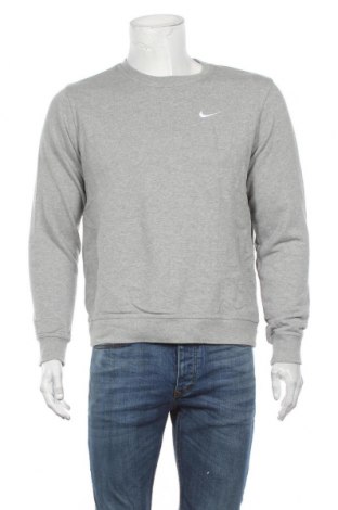 Herren Sport Shirt Nike, Größe L, Farbe Grau, Baumwolle, Preis 26,44 €