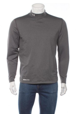 Herren Sport Shirt Under Armour, Größe L, Farbe Grau, 87% Polyester, 13% Elastan, Preis 25,05 €
