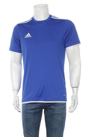 Pánske tričko  Adidas, Veľkosť M, Farba Modrá, Polyester, Cena  18,14 €