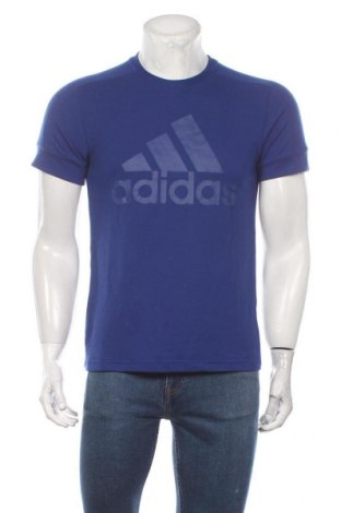 Herren T-Shirt Adidas, Größe S, Farbe Blau, Preis 15,31 €