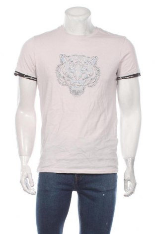 Ανδρικό t-shirt Closure, Μέγεθος S, Χρώμα  Μπέζ, Βαμβάκι, Τιμή 12,06 €