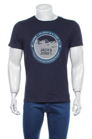 Ανδρικό t-shirt Core By Jack & Jones, Μέγεθος S, Χρώμα Μπλέ, Βαμβάκι, Τιμή 12,12 €