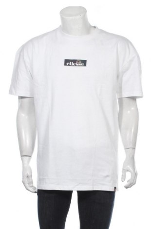 Herren T-Shirt Ellesse, Größe M, Farbe Weiß, 100% Baumwolle, Preis 17,68 €