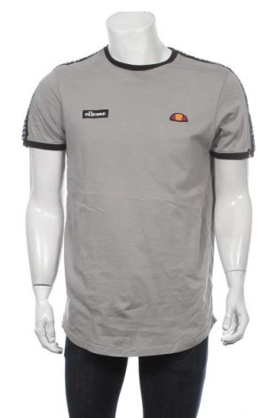Herren T-Shirt Ellesse, Größe L, Farbe Grau, Baumwolle, Preis 17,78 €