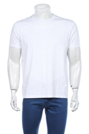 Herren T-Shirt Emporio Armani, Größe L, Farbe Weiß, Preis 61,24 €