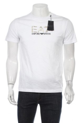 Ανδρικό t-shirt Emporio Armani, Μέγεθος M, Χρώμα Λευκό, Βαμβάκι, Τιμή 88,53 €