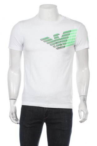 Pánske tričko  Emporio Armani, Veľkosť S, Farba Biela, 95% bavlna, 5% elastan, Cena  11,69 €