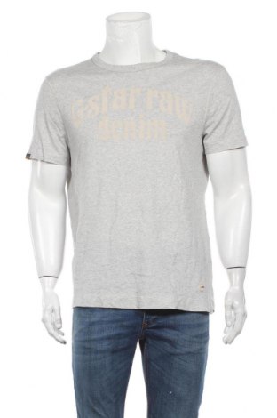Ανδρικό t-shirt G-Star Raw, Μέγεθος L, Χρώμα Γκρί, Βαμβάκι, Τιμή 29,88 €