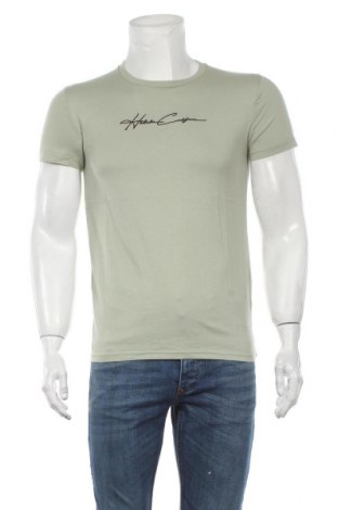 Мъжка тениска Hollister, Размер S, Цвят Зелен, Памук, Цена 23,52 лв.