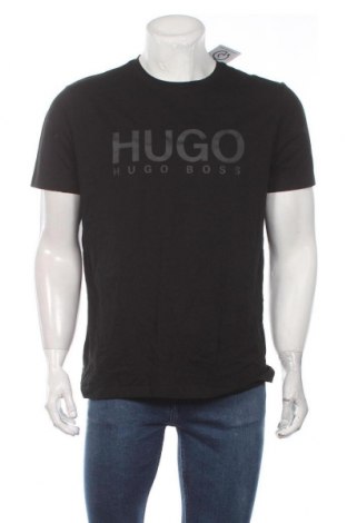 Herren T-Shirt Hugo Boss, Größe L, Farbe Schwarz, Baumwolle, Preis 65,33 €