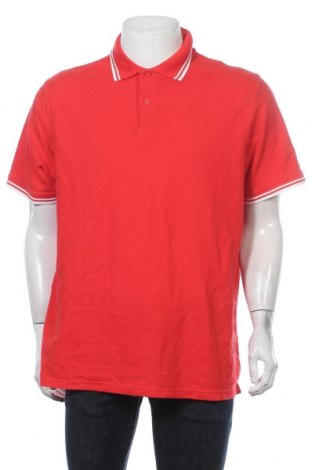Мъжка тениска Identic, Размер XXL, Цвят Червен, 100% памук, Цена 8,82 лв.