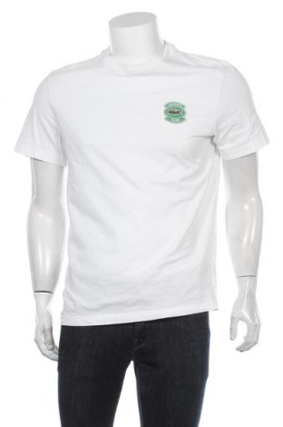 Męski T-shirt Lacoste, Rozmiar M, Kolor Biały, Bawełna, Cena 183,92 zł