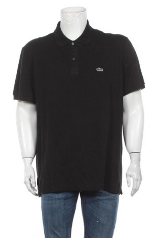 Tricou de bărbați Lacoste, Mărime 3XL, Culoare Negru, Bumbac, Preț 389,14 Lei