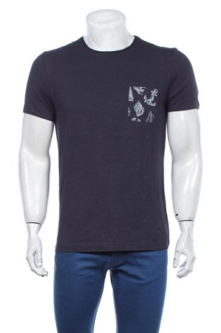 Ανδρικό t-shirt Montego, Μέγεθος M, Χρώμα Μπλέ, Τιμή 9,28 €