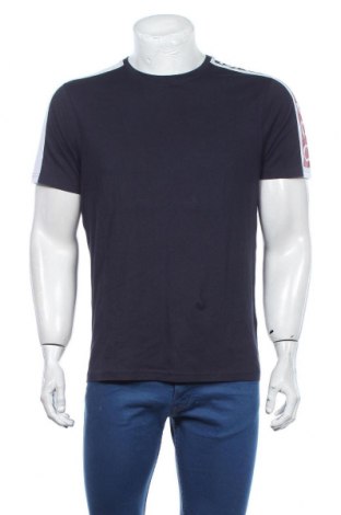 Herren T-Shirt Montego, Größe M, Farbe Blau, Baumwolle, Preis 13,92 €