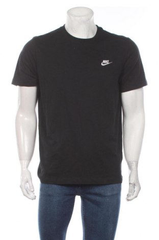 Ανδρικό t-shirt Nike, Μέγεθος L, Χρώμα Μαύρο, Βαμβάκι, Τιμή 23,97 €