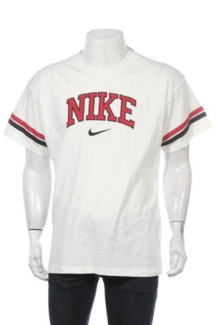 Herren T-Shirt Nike, Größe L, Farbe Ecru, Baumwolle, Preis 26,68 €
