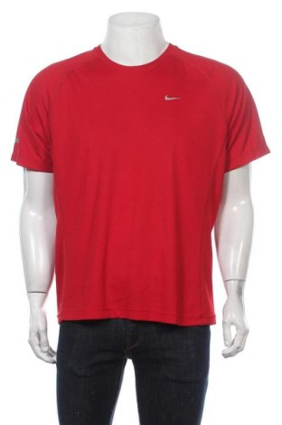 Мъжка тениска Nike, Размер XXL, Цвят Червен, Полиестер, Цена 29,40 лв.