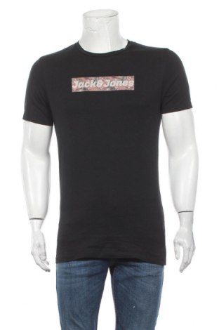 Ανδρικό t-shirt Originals By Jack & Jones, Μέγεθος M, Χρώμα Μαύρο, Βαμβάκι, Τιμή 13,07 €