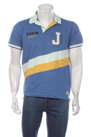 Ανδρικό t-shirt Originals By Jack & Jones, Μέγεθος XL, Χρώμα Μπλέ, Βαμβάκι, Τιμή 34,42 €