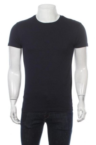 Herren T-Shirt Pier One, Größe S, Farbe Blau, Baumwolle, Preis 11,54 €