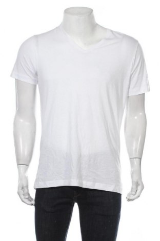 Ανδρικό t-shirt Ragman, Μέγεθος L, Χρώμα Λευκό, Βαμβάκι, Τιμή 15,16 €