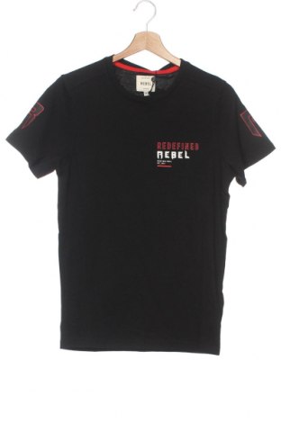 Pánské tričko  Rebel, Velikost XXS, Barva Černá, Bavlna, Cena  176,00 Kč