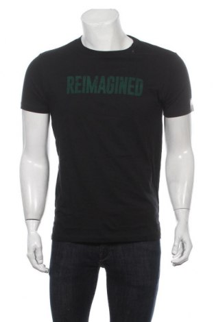 Ανδρικό t-shirt Replay, Μέγεθος M, Χρώμα Μαύρο, Βαμβάκι, Τιμή 18,19 €