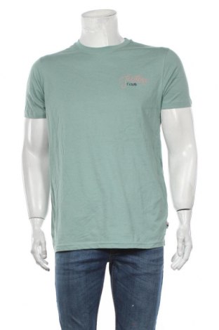 Herren T-Shirt Springfield, Größe M, Farbe Grün, Baumwolle, Preis 10,05 €