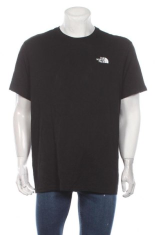 Herren T-Shirt The North Face, Größe XL, Farbe Schwarz, Baumwolle, Preis 28,60 €