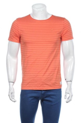 Herren T-Shirt Tom Tailor, Größe S, Farbe Orange, Baumwolle, Preis 18,94 €
