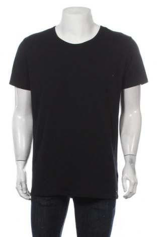Мъжка тениска Tommy Hilfiger, Размер XL, Цвят Черен, 95% памук, 5% еластан, Цена 50,40 лв.