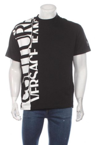 Мъжка тениска Versace Jeans, Размер S, Цвят Черен, Памук, Цена 161,85 лв.