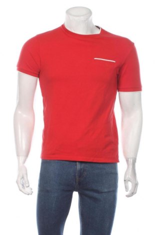 Herren T-Shirt Zara Man, Größe S, Farbe Rot, Baumwolle, Preis 15,31 €