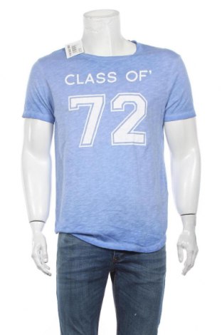 Herren T-Shirt Zara Man, Größe XL, Farbe Blau, Baumwolle, Preis 16,01 €