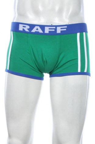 Boxershorts Raff, Größe M, Farbe Grün, 95% Baumwolle, 5% Elastan, Preis 10,05 €