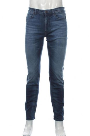 Herren Jeans Hugo Boss, Größe M, Farbe Blau, 76% Baumwolle, 16% Lyocell, 7% Polyester, 2% Elastan, Preis 122,24 €