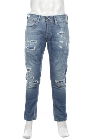 Herren Jeans Replay, Größe L, Farbe Blau, Baumwolle, Preis 122,24 €