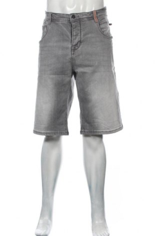 Мъжки къс панталон, Размер XL, Цвят Сив, 80% памук, 18% полиестер, 2% еластан, Цена 20,80 лв.