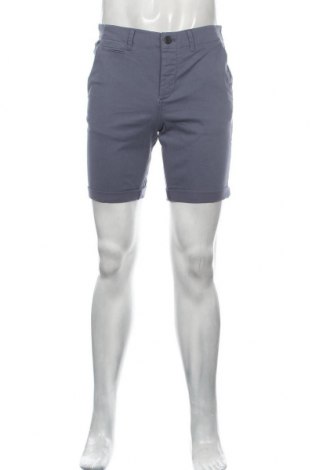 Pantaloni scurți de bărbați Jack & Jones, Mărime S, Culoare Albastru, 98% bumbac, 2% elastan, Preț 147,53 Lei