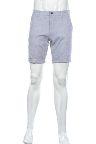 Pantaloni scurți de bărbați Jack & Jones, Mărime L, Culoare Albastru, 80% bumbac, 18% in, 2% elastan, Preț 147,53 Lei
