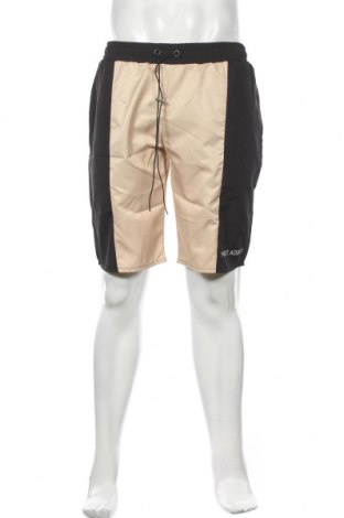 Мъжки къс панталон NIGHT ADDICT, Размер L, Цвят Черен, Полиестер, Цена 37,92 лв.