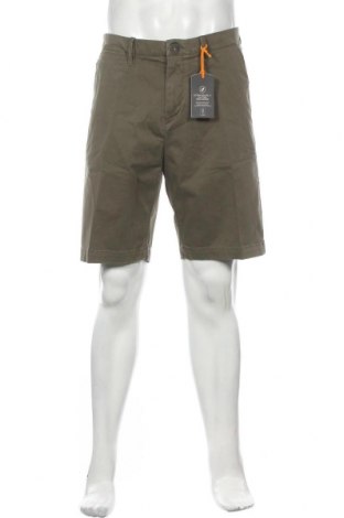 Pantaloni scurți de bărbați Timberland, Mărime L, Culoare Verde, 97% bumbac, 3% elastan, Preț 274,02 Lei