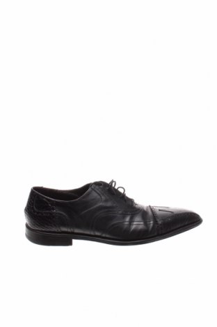 Мъжки обувки Cesare Paciotti, Размер 42, Цвят Черен, Естествена кожа, Цена 246,00 лв.